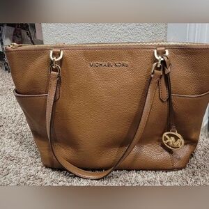 Michael Kors Tan Leather Tote